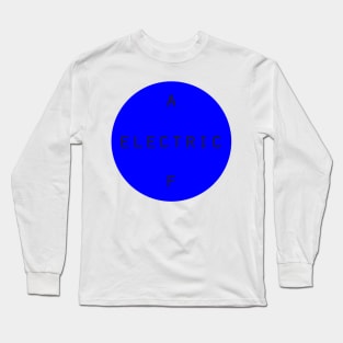 Electric Blue - Arcade Fire Long Sleeve T-Shirt